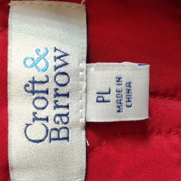 Croft and Barrow size PL vest - Picture 2 of 7